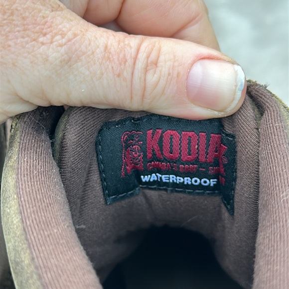 Kodiak Waterton Waterproof Brown Lace-Up Boots Size 9 - Picture 8 of 9